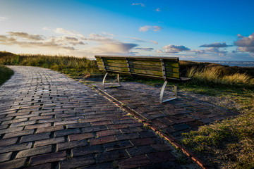 Höhenpromenade zum Sonnenuntergang