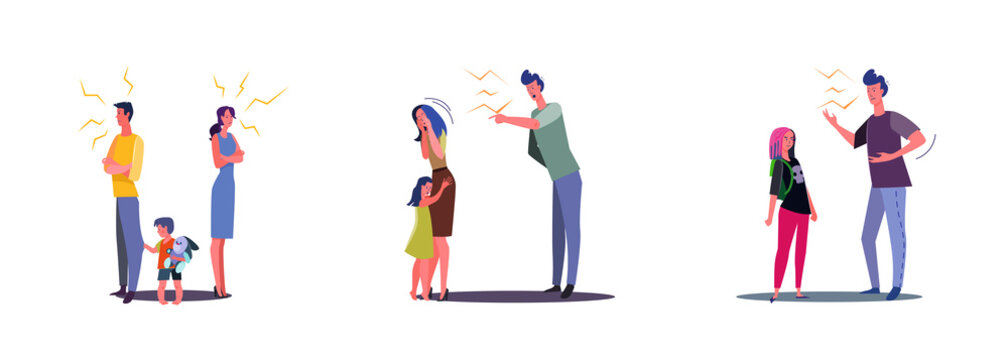 Collection of family conflicts