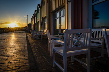 Sonnenuntergangsstimmung