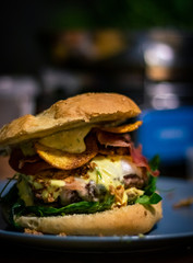 Der BurgerStar mit Süßkartoffeln