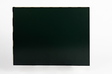 Part of LCD monitor, panel consists of polarizing filters, glass and   liquid-crystal display - obrazy, fototapety, plakaty