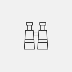 binoculars icon vector illustration symbol