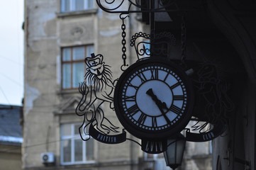 old clock in prague