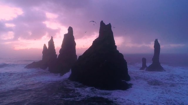 Vik rock formation, Iceland