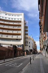 street in barcelona spain