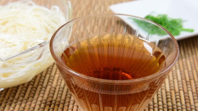 夏の味覚　素麺