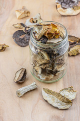 Dried porcini mushrooms