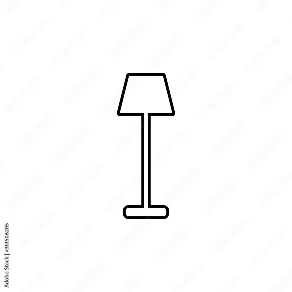 Poster brace icon. simple thin line, outline vector of web icons for ui and ux, website or mobile applicati