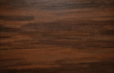 Wood texture. Background made of brown, dark wood, panels or wooden veneer.