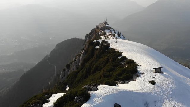 Aussicht auf das Eagles Nest, Kehlsteinhaus, Berchtesgaden Germany