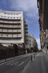 Street in Barcelona Spain