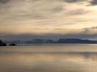 Fototapeta na wymiar Scenic overlook of Memorial Point , Lake Tahoe Nevada