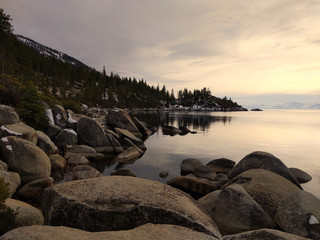 Scenic overlook of Memorial Point , Lake Tahoe Nevada