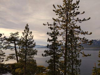 Scenic overlook of Memorial Point , Lake Tahoe Nevada