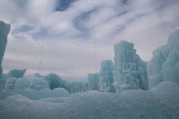 The Ice Castle, William Hawrelak Park, Edmonton, Alberta