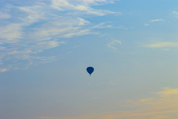 Blue sky and cloud of 1st day's New Year 2020
