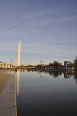 Washington monument in Washington DC