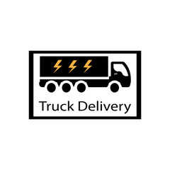 Truck icon ilustration vector template