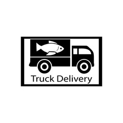 Truck icon ilustration vector template