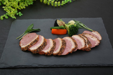 合鴨パストラミ