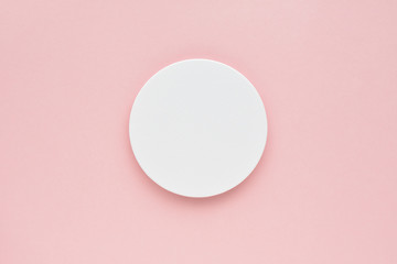 Fototapeta na wymiar 丸い円とピンク色の背景