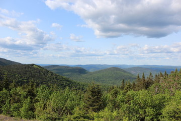 panorama of mountains