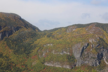 Fototapeta premium view of mountains