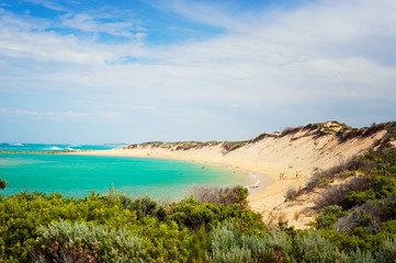 Fototapeta na wymiar South Australian summer seascape