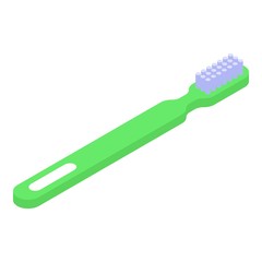 Cleaning toothbrush icon. Isometric of cleaning toothbrush vector icon for web design isolated on white background