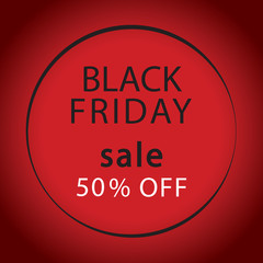 Black friday - Illustration