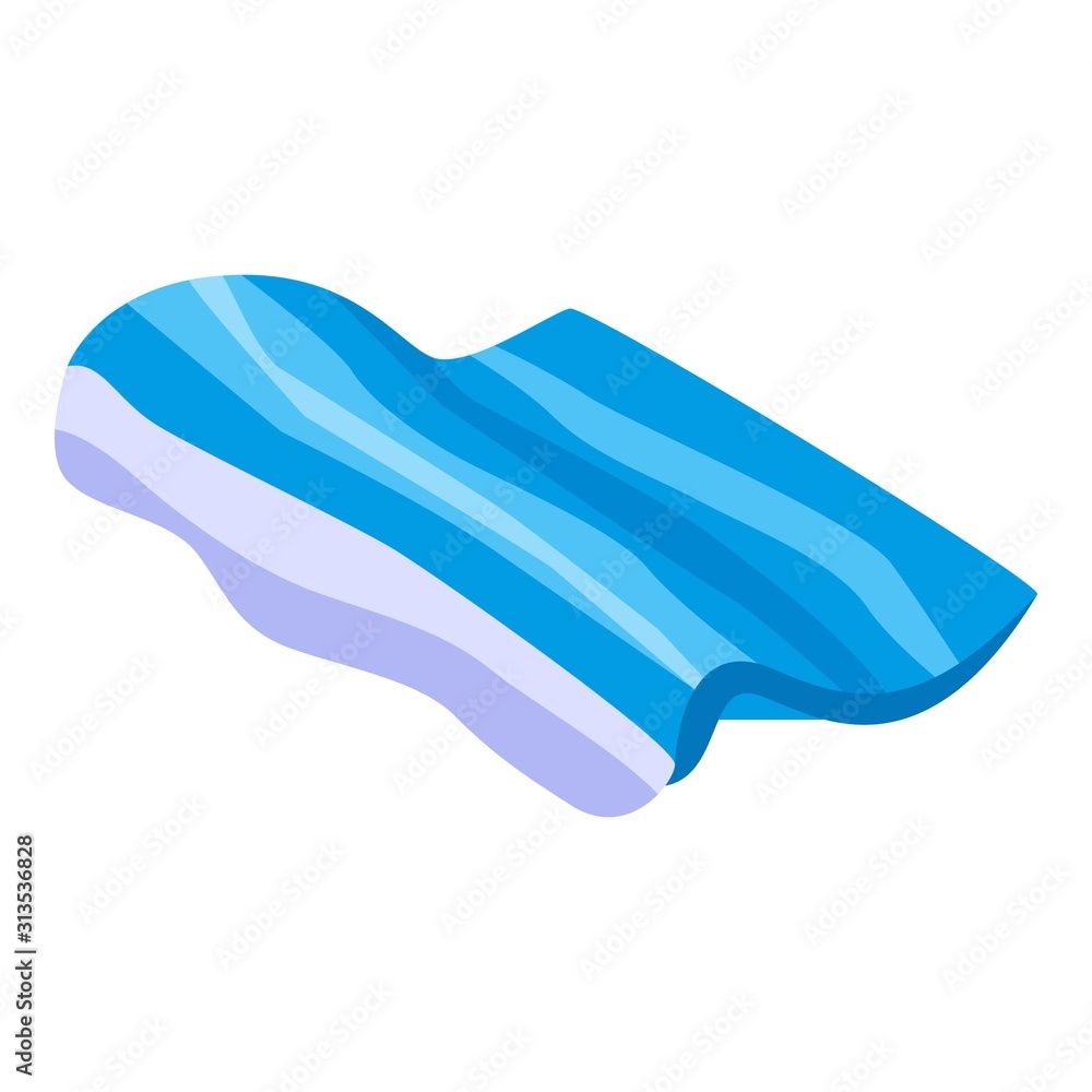 Poster tsunami wave icon. isometric of tsunami wave vector icon for web design isolated on white background