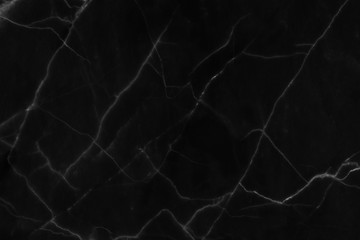 Black marble natural pattern for background