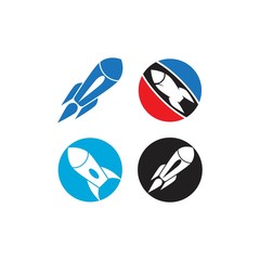 Rocket ilustration logo