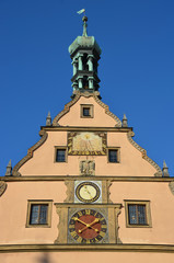 ローテンブルク、マルクト広場のからくり時計