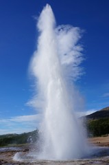 Geysir Geothermal Area in iceland