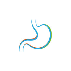 stomach care icon designs concept vector