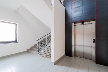 Russia, Moscow- September 05, 2019: interior room public place, staircase