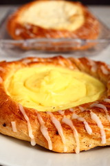 Danish Pastry with Custard Filling