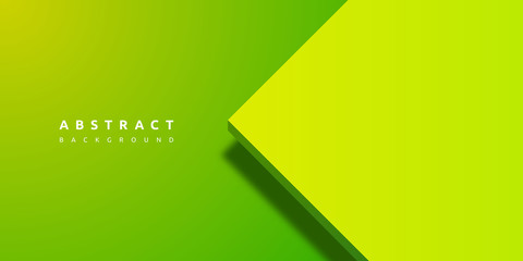 Abstract 3d green background with blank space of paper layer  © jakk_wong