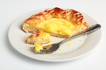 Danish Pastry with Custard Filling