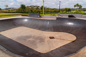 Skateboarding Park For Recreational Skaters