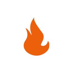 Fire icon design template vector isolated