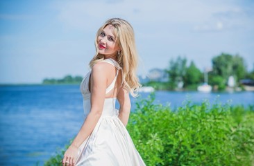 Fototapeta premium Spring fashionable ideas, womens lifestyle, concept of relax time 