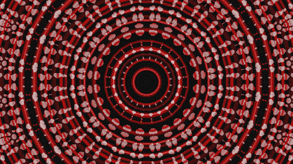 heart on red abstract background.mosaic love gradient red on circle  pattern .