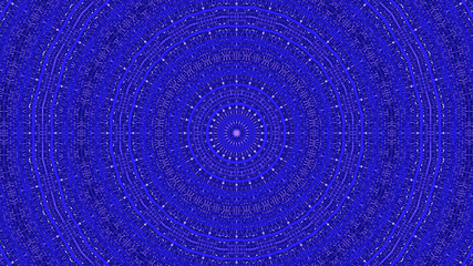 blue geometric in abstract circle pattern background