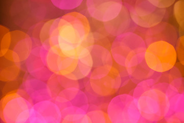 Abstract Background. Colorful bokeh in backlit