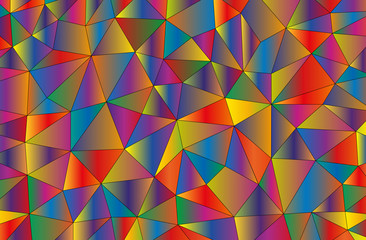polygonal abstract background consisting of triangles