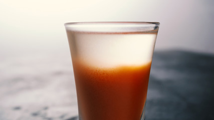 Bloody Mary cocktail with vodka and tomato juice