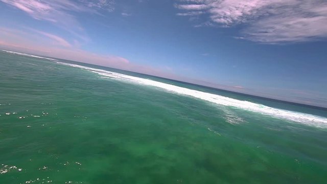 FPV Fying Video with Freestyle miniquad drone in Gunung Payung Beach of Bali island of Gods in  indonesia. Action fresstyle Flying with Dynamic motion.