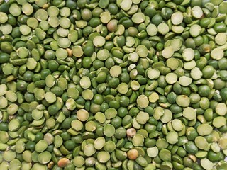 background of green peas